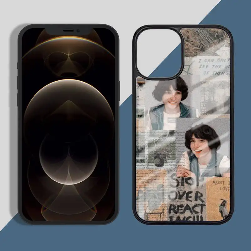 

TV Finn Wolfhard Stranger Things Phone Case PC for iPhone 11 12 pro XS MAX 8 7 6 6S Plus X 5S SE 2020 XR