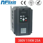 Частотно-регулируемый привод переменного тока VFD 380, 7.5kw-11 кВт, 3-фазный контроллер скорости, Инверторный двигатель, VFD инвертор