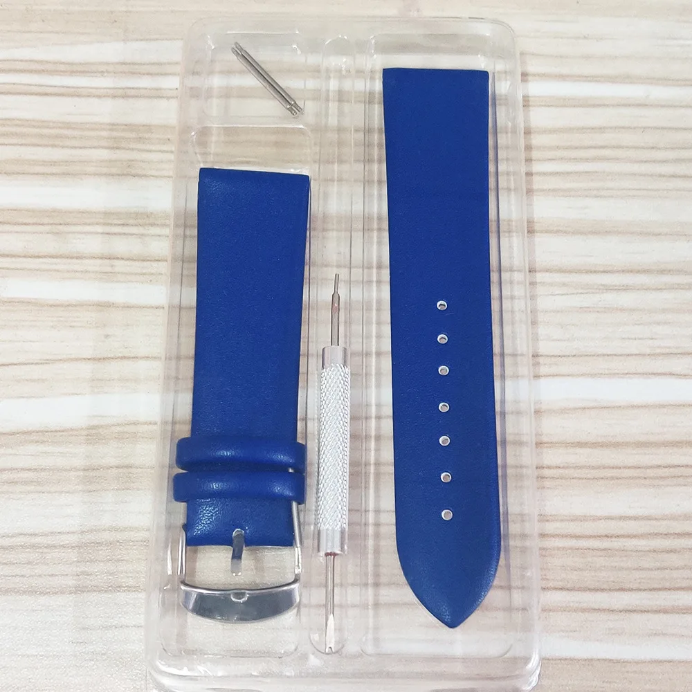 High Quality Genuine Leather Watch Strap 8mm 10mm 12mm 14mm 16mm 18mm 20mm 22mm 24mm Band Watchbands for DW Huawei Drop Shipping