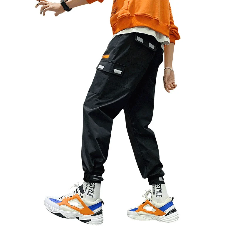 Брюки-карго мужские с флисовой подкладкой модные повседневные меховые штаны