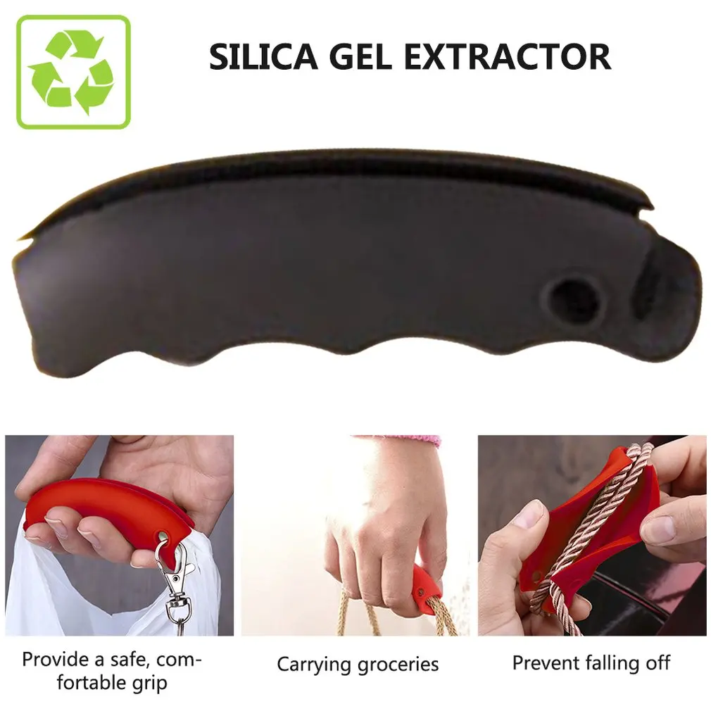 

Silicone Shopping Bag Basket Carrier Grocery Holder Handle Comfortable Grip New Worldwide Store