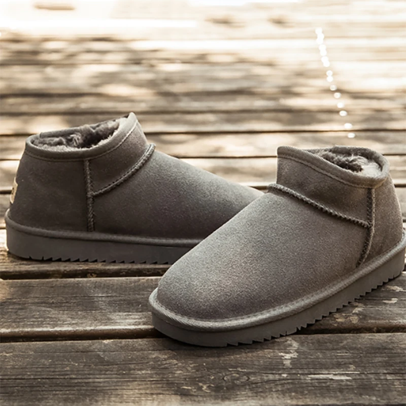 

Fashion Shoes Cheap Women 2021 Women Boots Wholesale Retail Classic Cowhide Genuine Leather Snow Boots Warm Shoes For Women