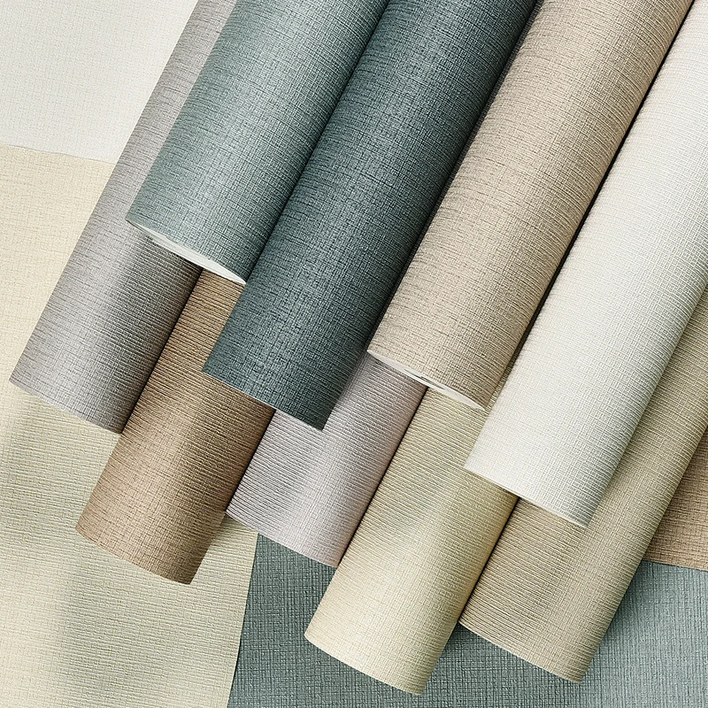 Утолщенные Классические однотонные современные Настенные обои домашний декор