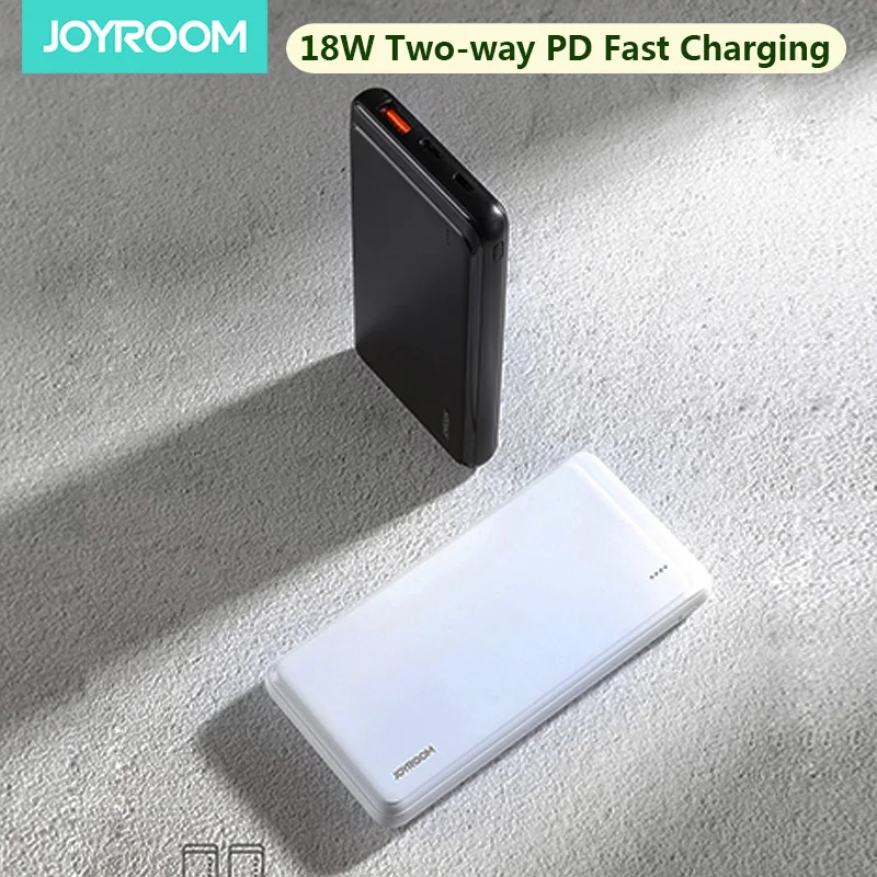Портативное зарядное устройство joyномер 10000 мАч 18 Вт PD двусторонняя Быстрая
