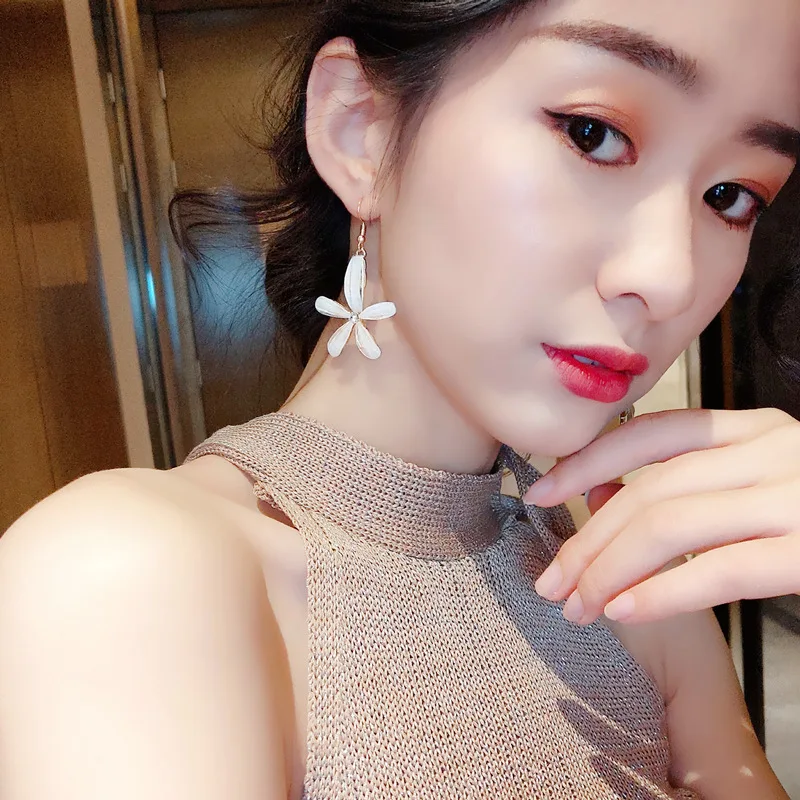 Лепестковые серьги для женщин модные Моана ювелирные изделия лучший подарок