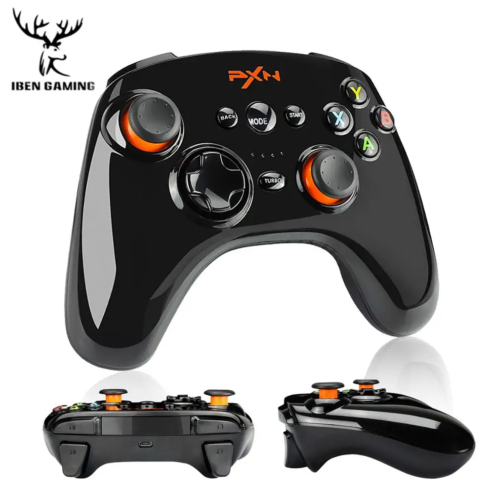PXN-9618 Bluetooth геймпад беспроводной контроллер для ПК ноутбука IOS Android смартфона Steam