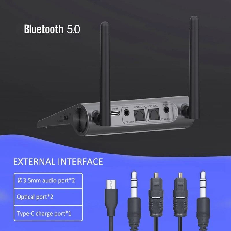 

Display Bluetooth Transceiver Integrated TV Bluetooth Transmitter Bluetooth Receiver Car Home Integrated