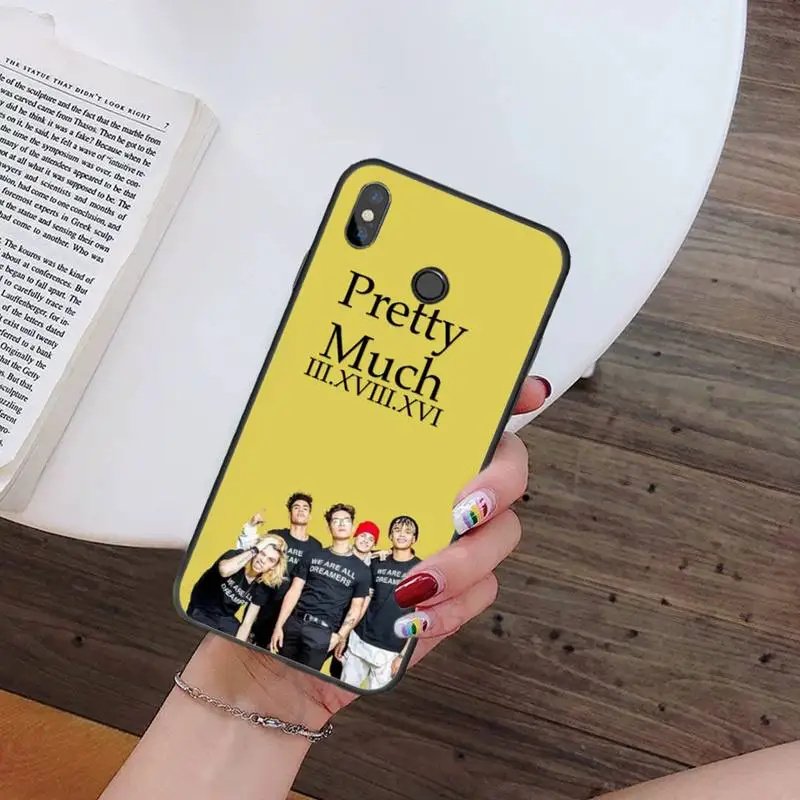 

PrettyMuch boys group fashion luxury high quality Phone Case shell For Xiaomi Redmi note 7 8 9 t k30 max3 9 s 10 pro lite