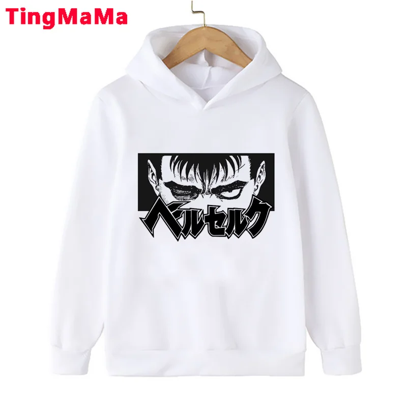 

Berserk kids enfant children clothes kawaii funny graphic anime vetement enfant garcon costume sweatshirt teenage