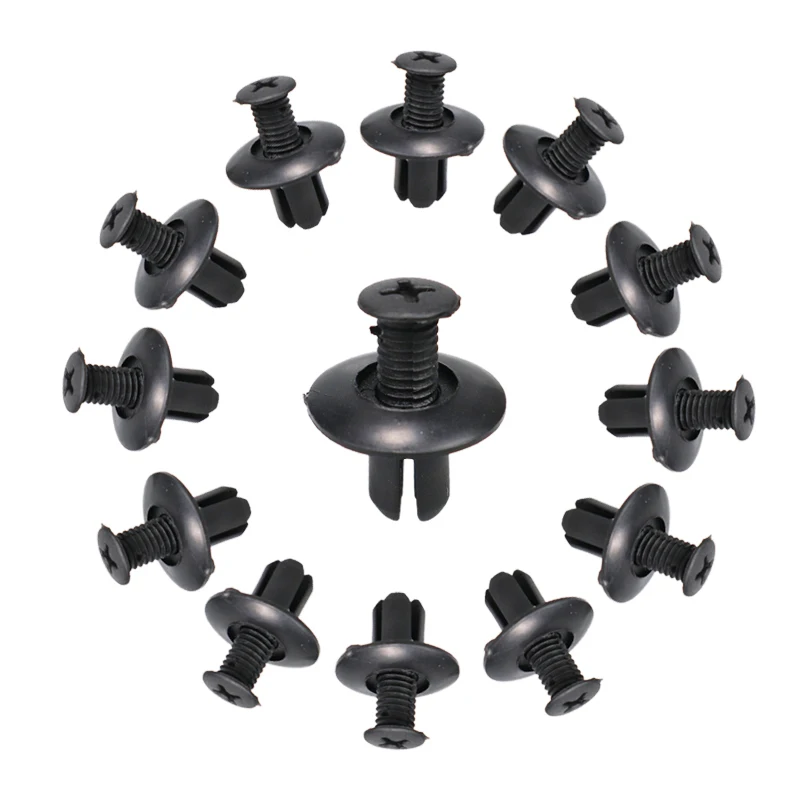 

Универсальные пластиковые заклепки для бампера, крыла, 8 мм, 50/100 шт.