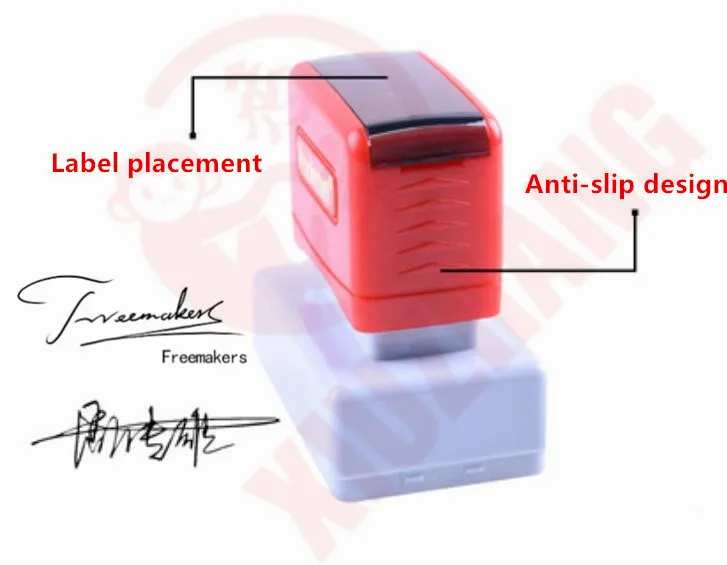 Печать с именем учителя на заказ штамп для самостоятельной каллиграфии