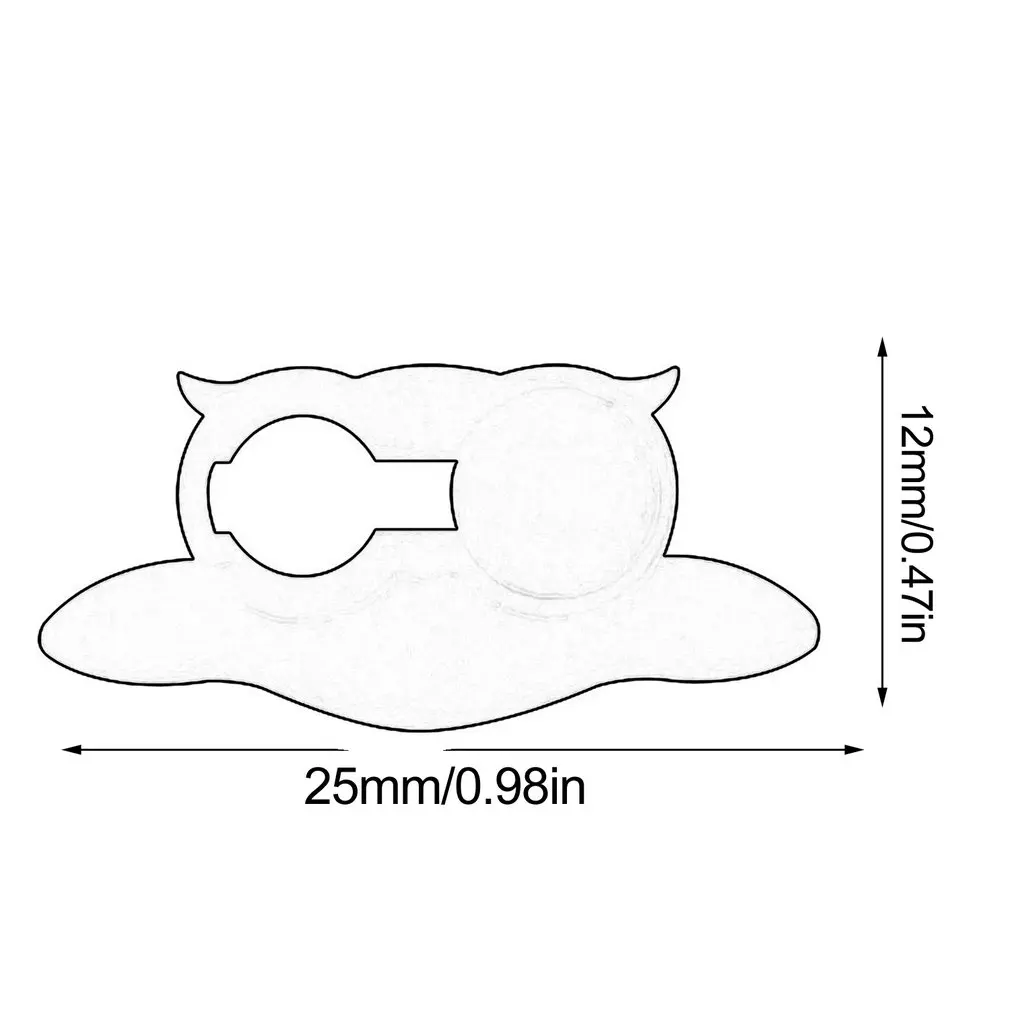 

3 In 1 Owl Shape WebCam Cover Shutter Magnet Slider Plastic Camera Cover For Web Laptop for PC Tablet Privacy