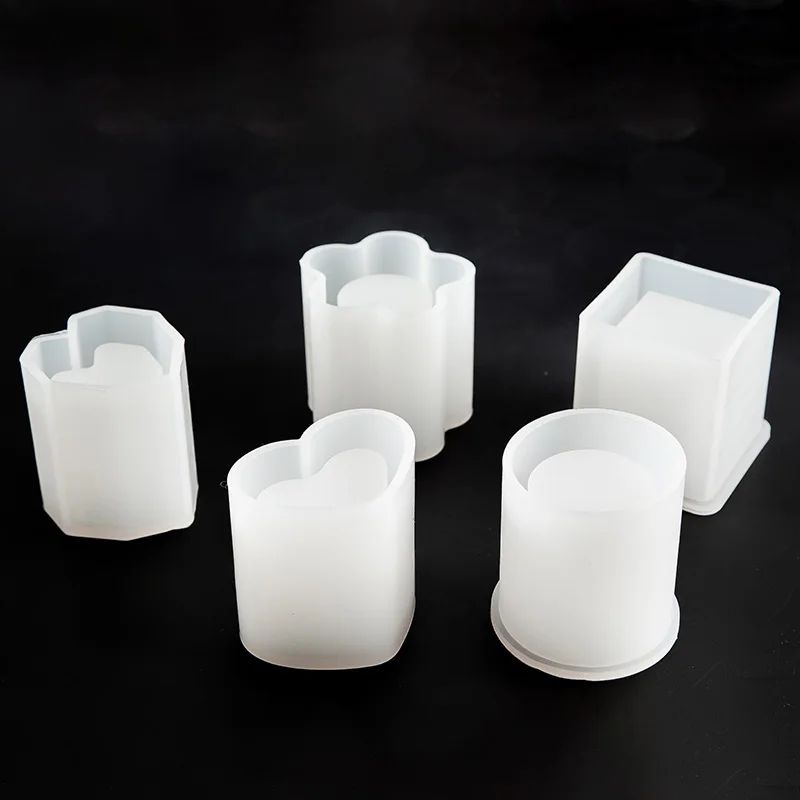 Силиконовая квадратная круглая форма держателя ручки в скандинавском стиле