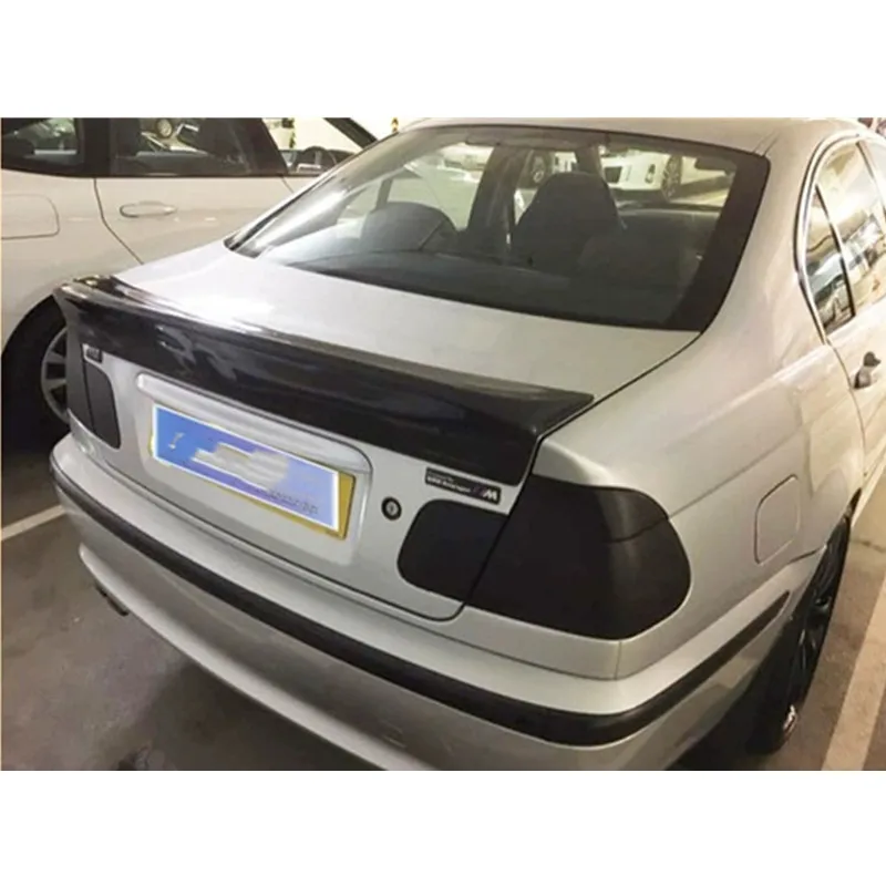 

For BMW 3 Series E46 high quality 1998-2006 ABS Plastic Unpainted Color Rear Spoiler Wing Trunk Lid Cover Car Styling