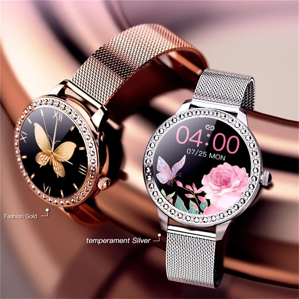 

Fashion Diamond Smart Watch Women Fitness Tracker Electronics Wristband For Andriod IOS Smart Clock Luxury bracelet Smart watch