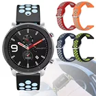 Ремешок для смарт-часов Huami amazfit GTR2GTR3GTR 47Stratos 3 2 2s, силиконовый мужской браслет для Xiaomi Mi Color 2, 22 мм