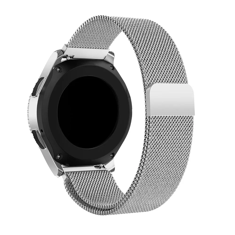 Для Huami Amazfit GTR 47 мм 42 ремешок из нержавеющей стали Магнитная Миланская петля Smartwatch
