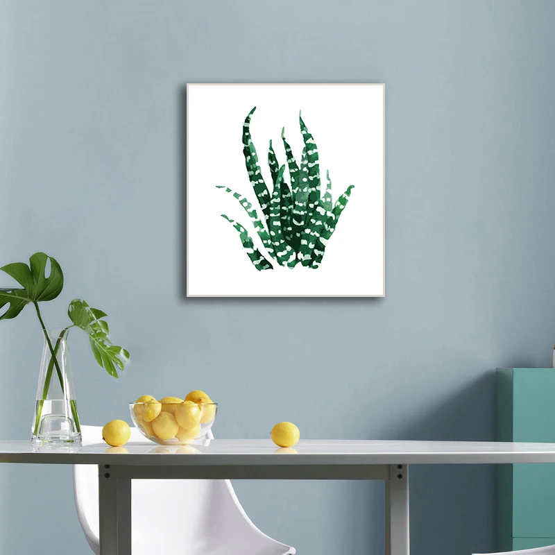 Простая краска кактус по номерам художественная ing ручная ed зеленые растения