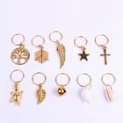 Различные 11 видов стилей подвески, подвязанные лентой, с объемной волной, дредлоки, для увеличения объема, бусины зажимы манжеты, ювелирные изделия, кольца, дредлоки, для увеличения объема, застежки аксессуары для волос