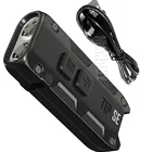 Перезаряжаемый мини-фонарик NITECORE TIP SE, 700 люмен, 2 светодиода, с зарядным кабелем USB Type-C