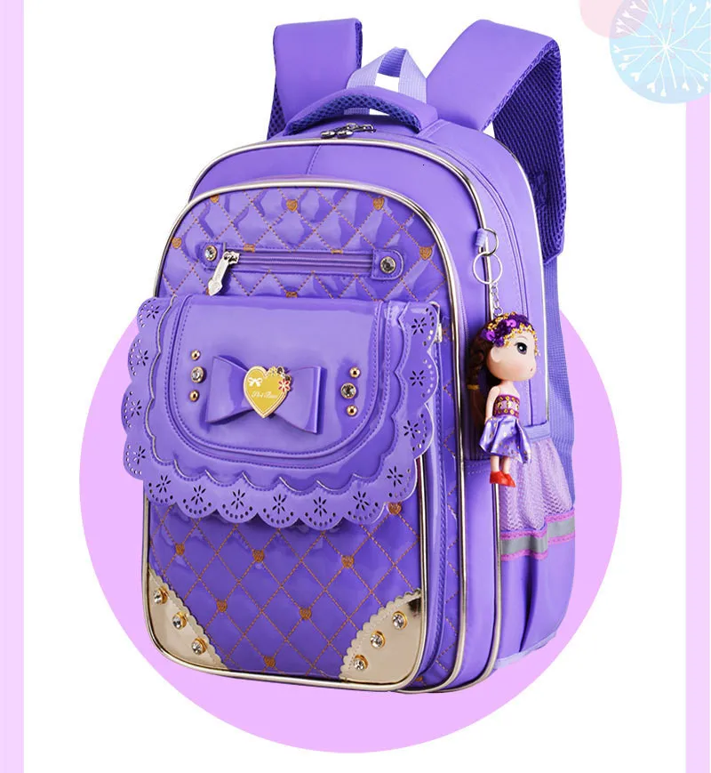 Рюкзаки Детские ортопедические школьные сумки для девочек милые