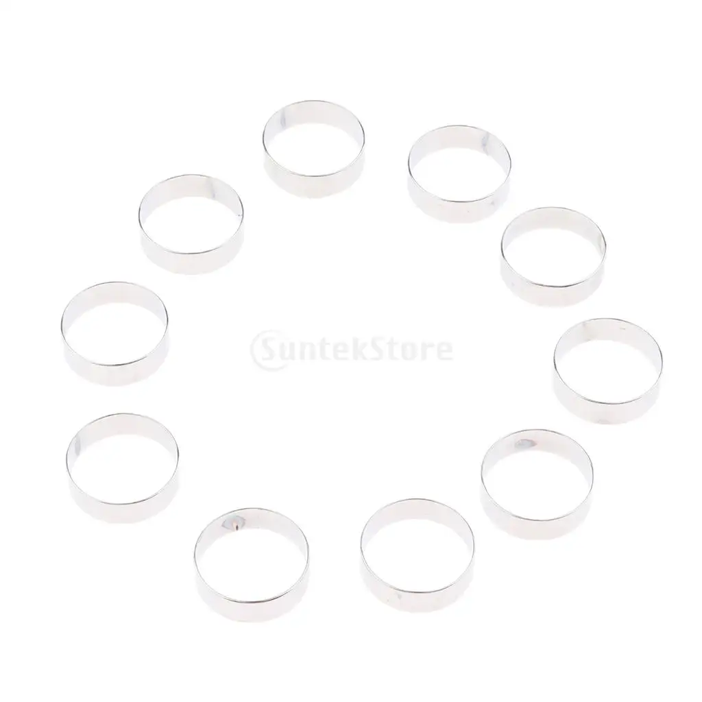 

Pack of 10Pcs Winding Checks Repair DIY Craft Components Fishing Tackle for Rod Building