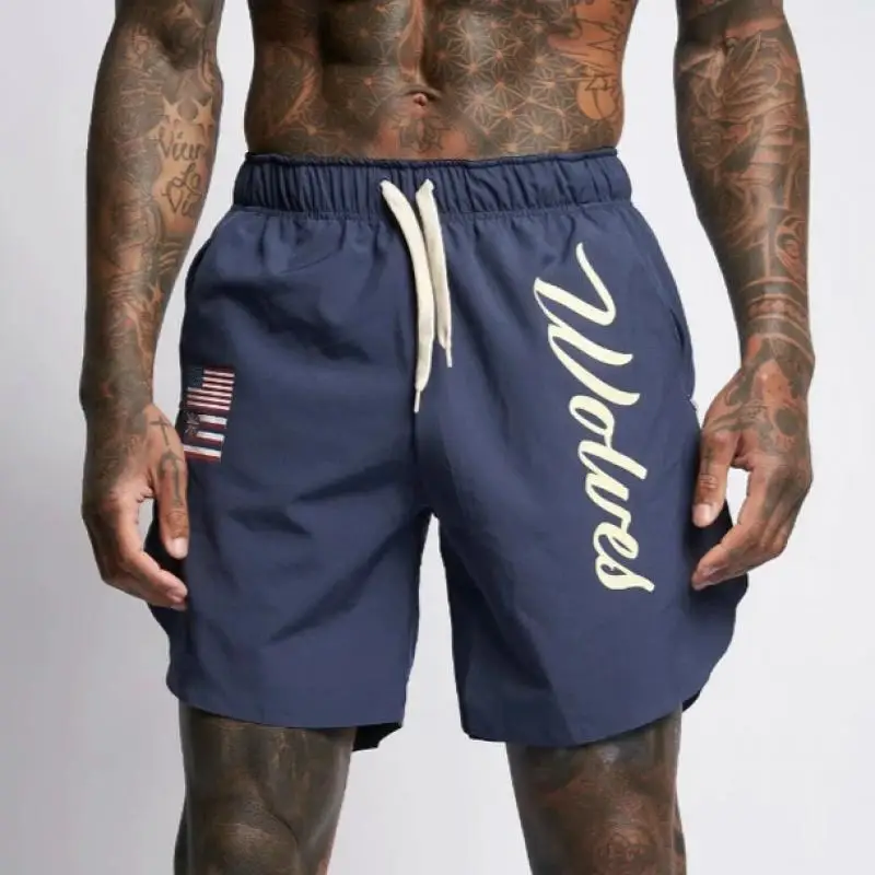 

Casual Shorts Men Sportswear Track Short Pant Breathable Man Joggers Bottoms Workout Bodybuilding Quick Dry Fitness Men Shorts
