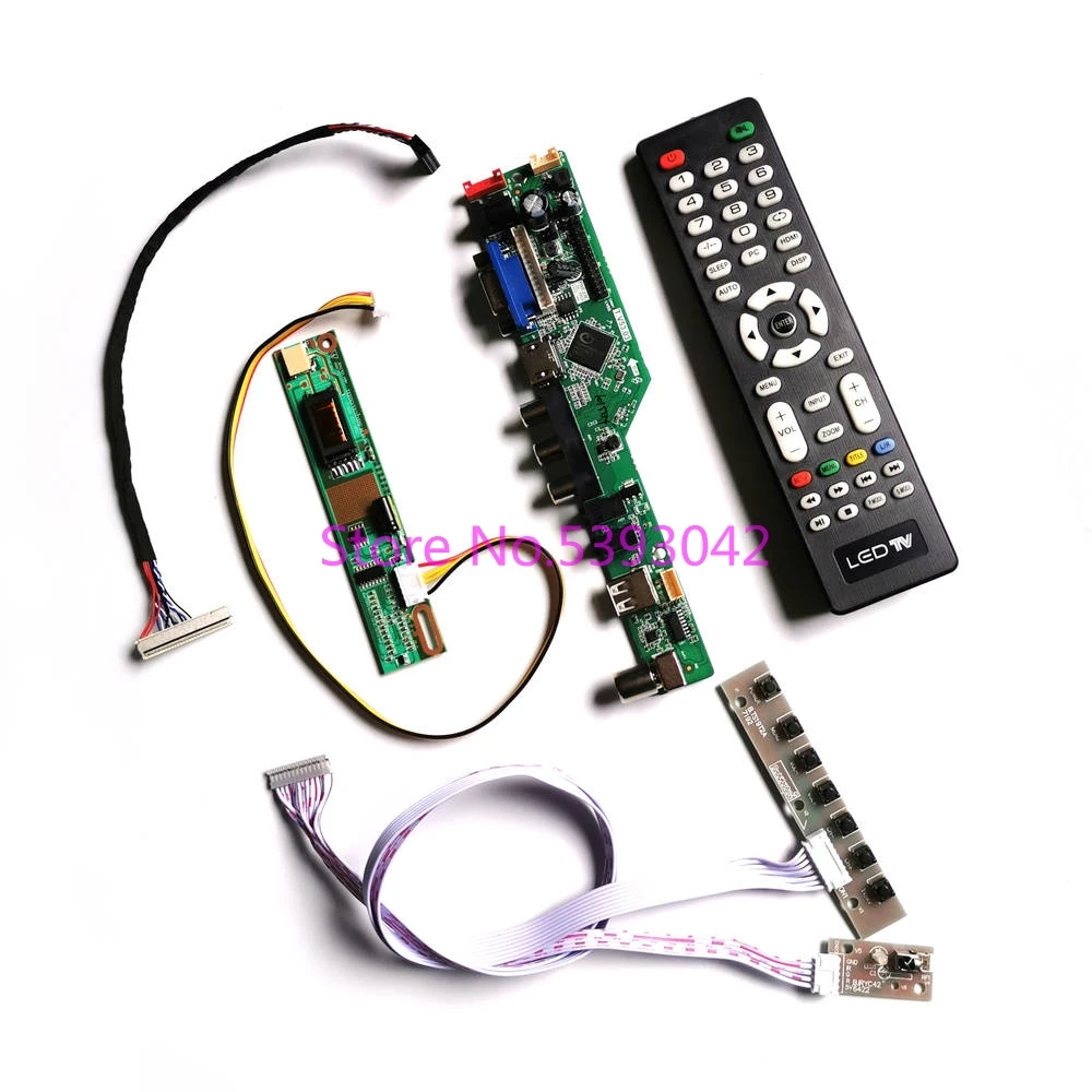 

Пульт дистанционного управления 1CCFL TV, аналоговый, VGA, USB, 30-Pin, LVDS 1280*800