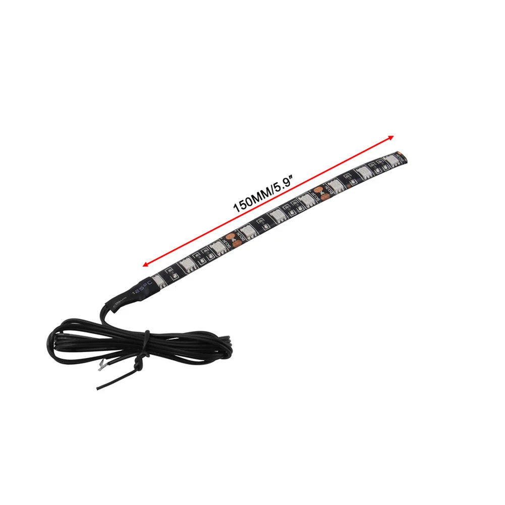 

2PCS 9 LED Motorcycle Brake Turn Signal Backup License Plate Amber Light Strip