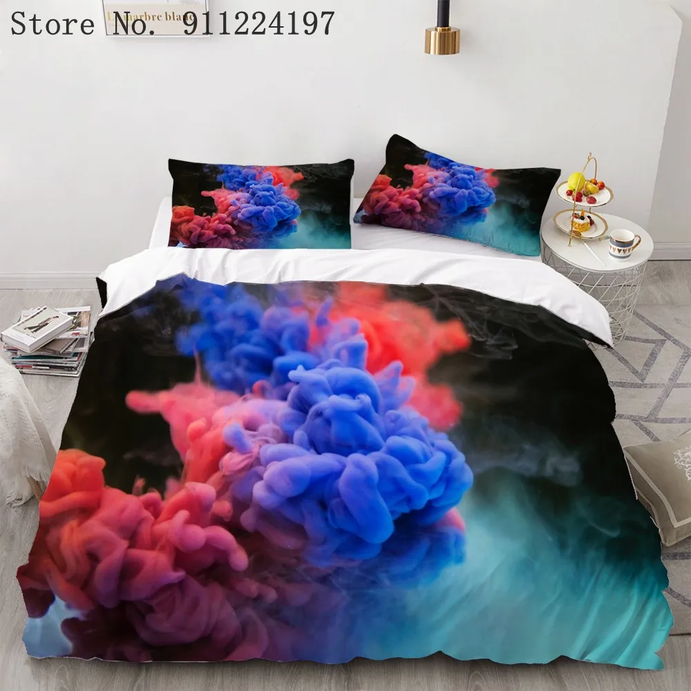 Красивый комплект постельного белья 3D новый стиль модный облако пододеяльник