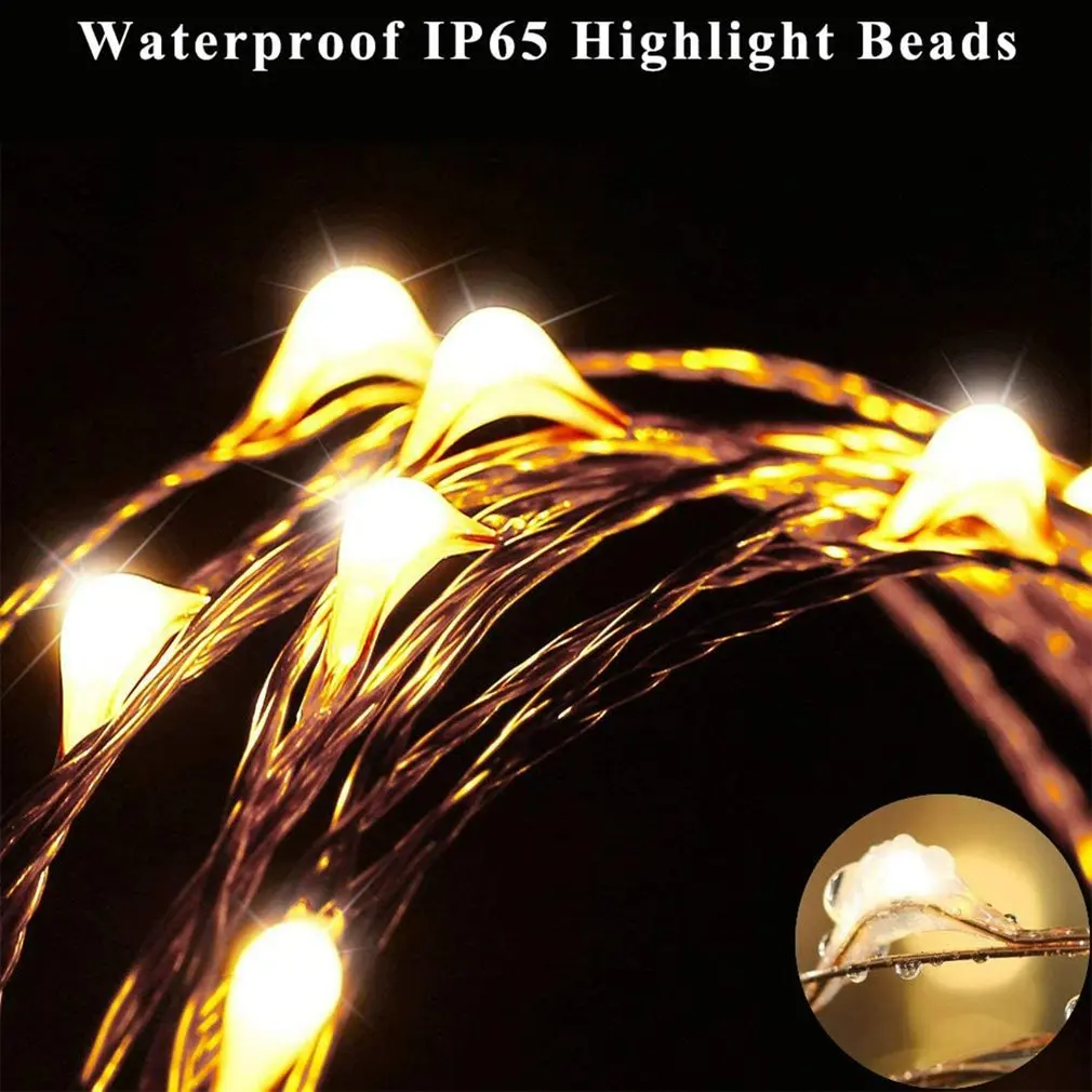 

Remote Control Copper Wire Lamp 24-key Led String Light Christmas Decoration Colored Light Holiday Lamp