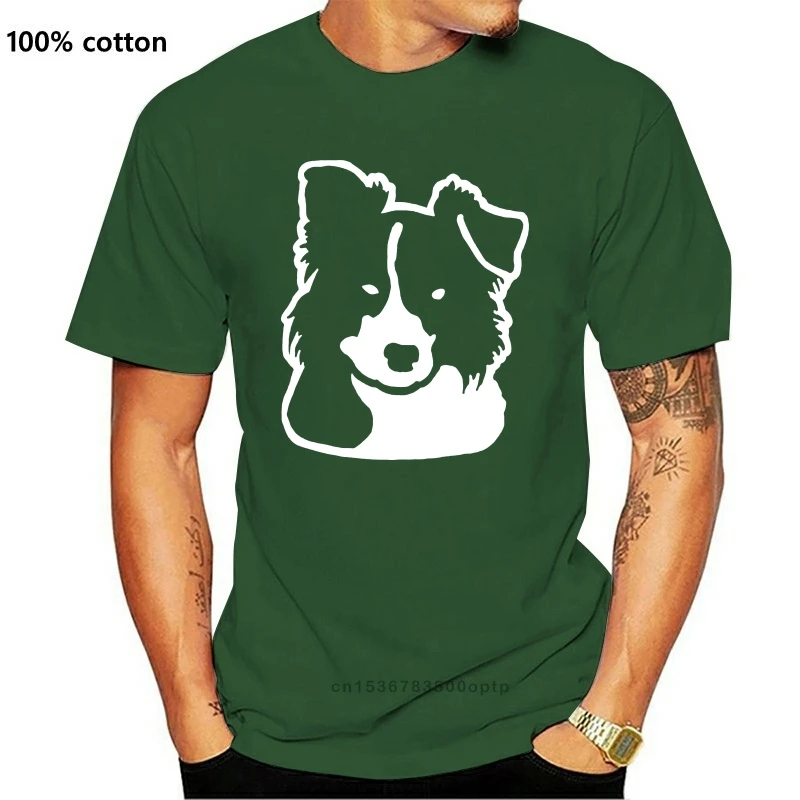 

Новое поступление 2021, футболка Border Collie для мужчин и женщин, удобная Новинка, милые женские футболки, популярная футболка с круглым вырезом