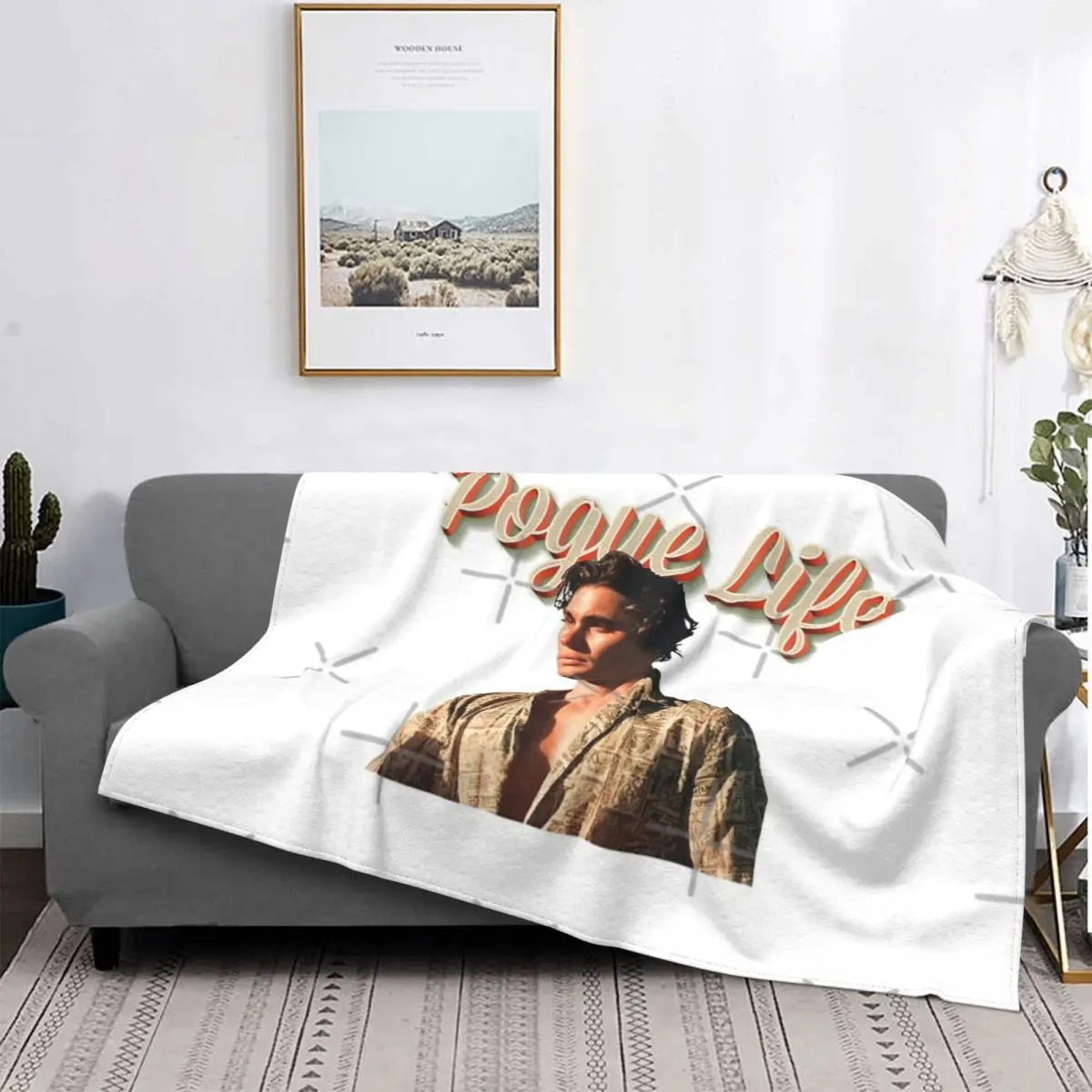 

Одеяло John B-внешнее банковские покрывала для кровати клетчатое пляжное полотенце для дивана одеяло для приема s