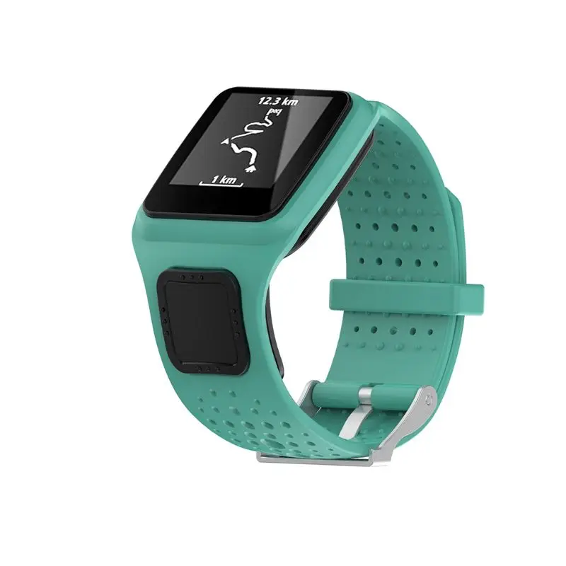 Ремешок для TomTom 1 Multi-Sport GPS HRM CSS AM кардио бегун часы силиконовый мягкий ремешок