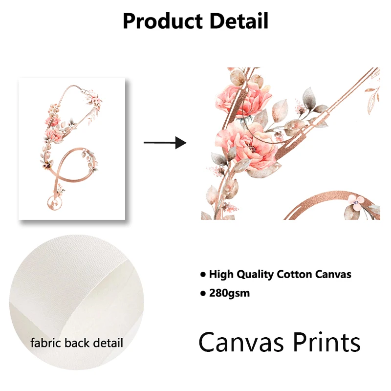 

Creative Medical Equipment Poster Warm Flower Heart&Stethoscope&ECG Canvas Painting Hospital Home Wall Art Picture Decoration