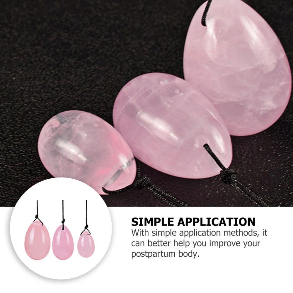 

1 Set/3pcs Jade Eggs Vaginal Tightening Balls Pregnant Health Care Tool