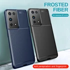 Для Samsung Galaxy s21 ультра s21 плюс s21 21С 21 Ультра 21 plus кожаный чехол для мобильного телефона для Samsung s 21 Ультра s 21С 21 плюс углеродное волокно крышка