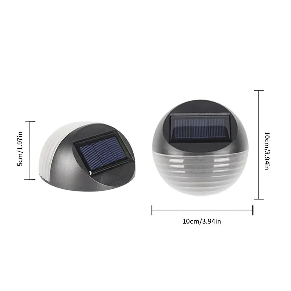 

Solar Wall Light Double Light Source IP65 Waterproof Intelligent Light-operated Sensing Solar Outdoor Lights For Garden Fence