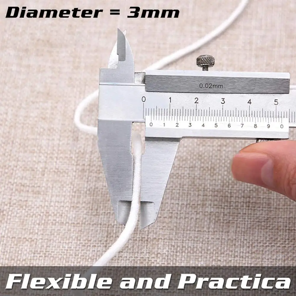 Эластичная Маска ремешок держатель шнура белый шнур для ушной петли повязки