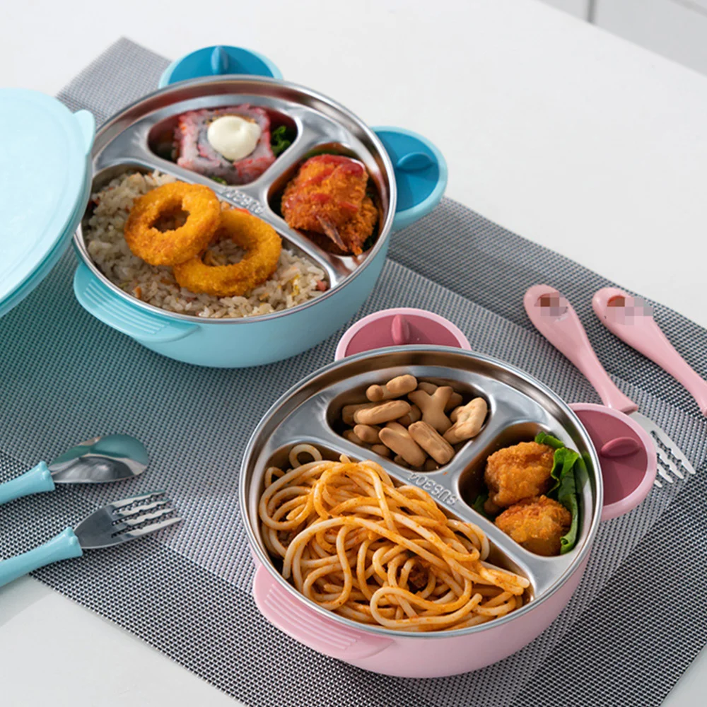 

Thermal Insulation Baby Tableware Bowl Portrable Suction Bowl