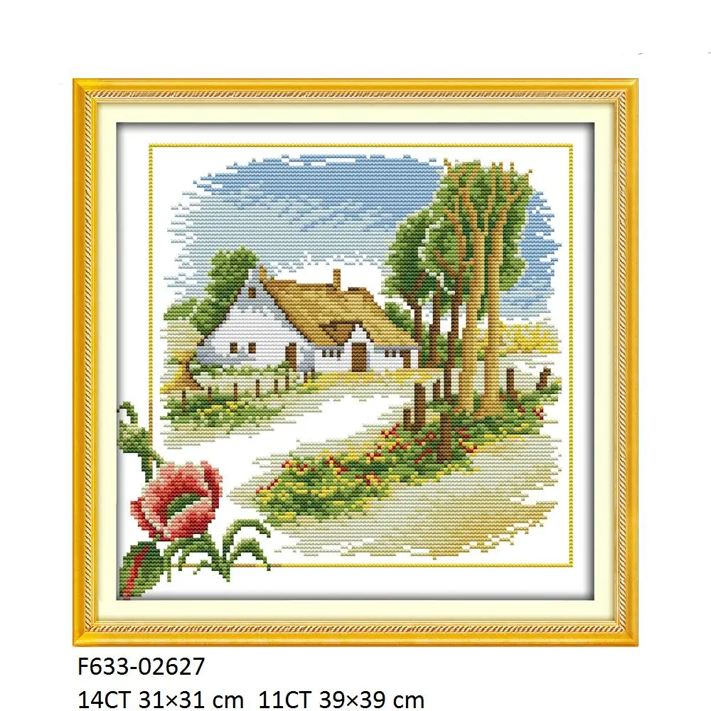 Комплект для вышивки крестиком Joy Sunday F632 F633 F634 F635 14CT 11CT |