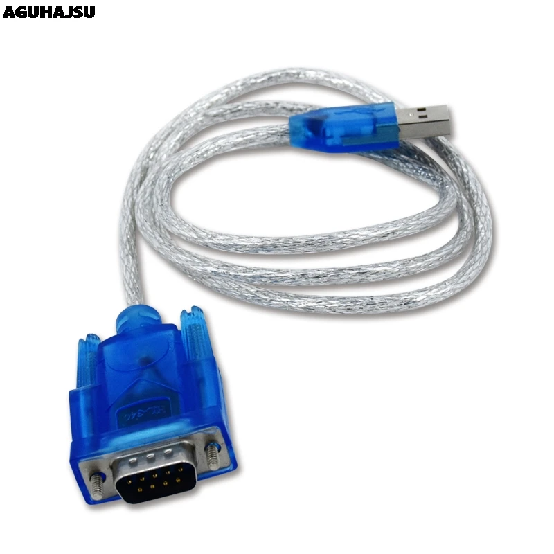 Новый USB к RS232 com порт последовательный PDA 9 контактный DB9 Кабель адаптер Поддержка