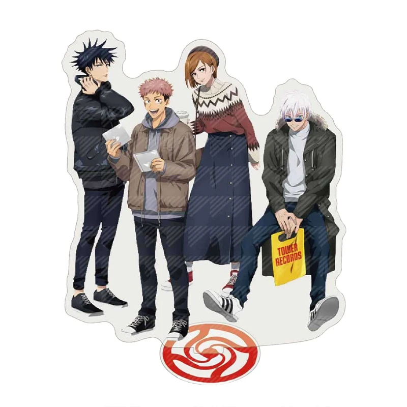 

1Pcs Japanese Anime Jujutsu Acrylic Figure Stand Model Plate Desk Decor Itadori Yuji Satoru Animation Surrounding 15cm