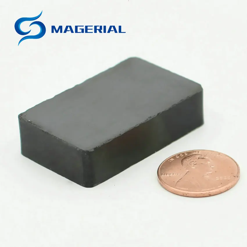 6-32 шт. Керамика магнит Блок 40x25x10 мм Бар Класс C8 постоянные магниты ферритовые магниты для рекламы доска домашнего использования