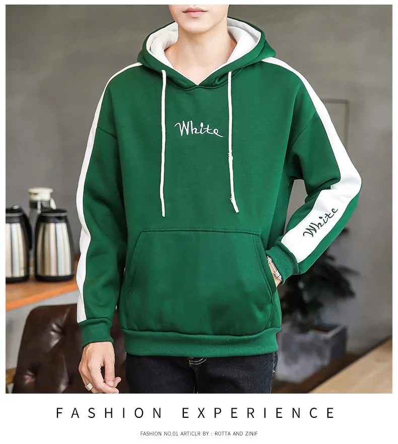 

2021 couple hooded sweater men Korean men's spring and autumn sports loose trend students printed long sleeve tops sweatshirt