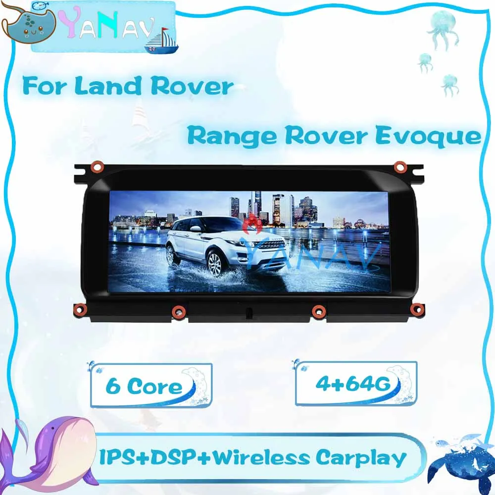 

Магнитола на Android для Land Rover Range Rover Evoque, Автомобильный Мультимедийный MP3-плеер с GPS-навигацией