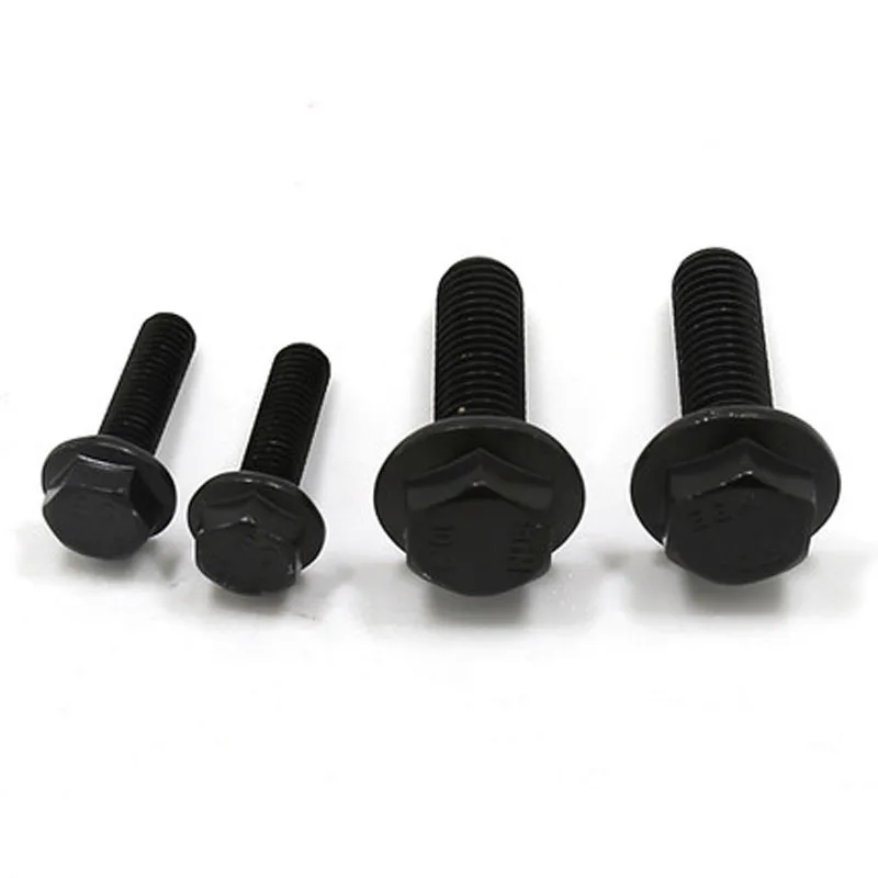 2PCS Hex Bolts Flange head Screw Hexagonal With Pad Screws 25-100mm Length M12 | Обустройство дома