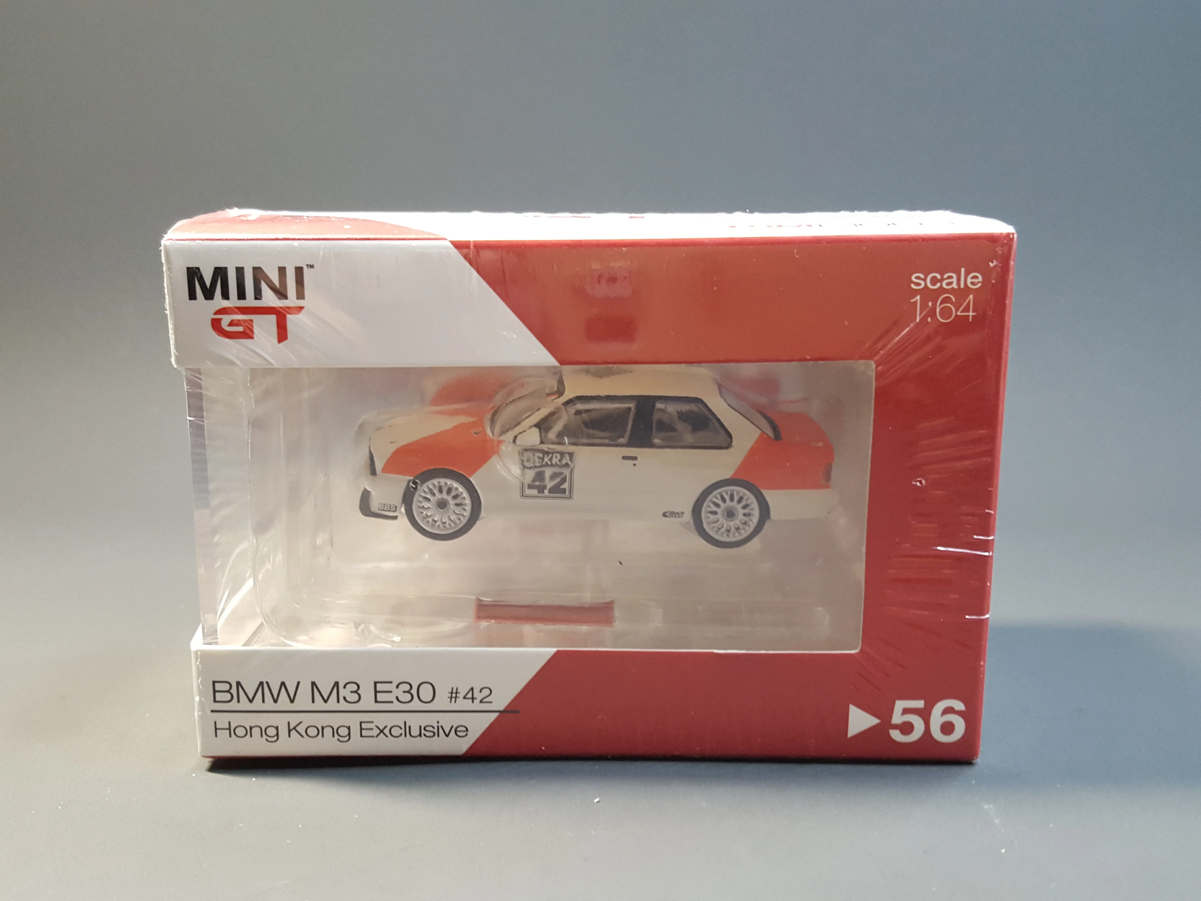 

MINI GT 1/64 M3 E30 #42 1991 DTM HK Exclusive MGT00056 Die Cast Model Car Collection Limited
