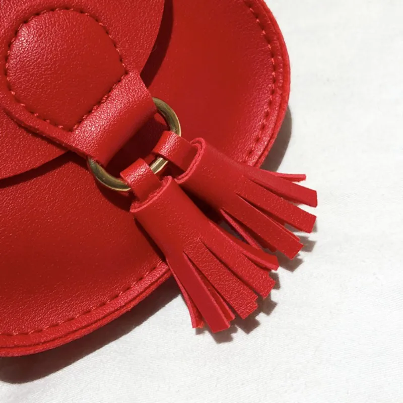 

Bobora Baby Girls Messenger Bag Cute Tassel Kids Baby Small Coin Purses Children Handbags Shoulder Mini Bags