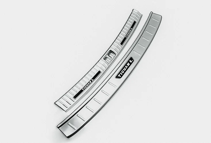 Внутренняя и внешняя отделочная лента багажника из нержавеющей стали для Volkswagen